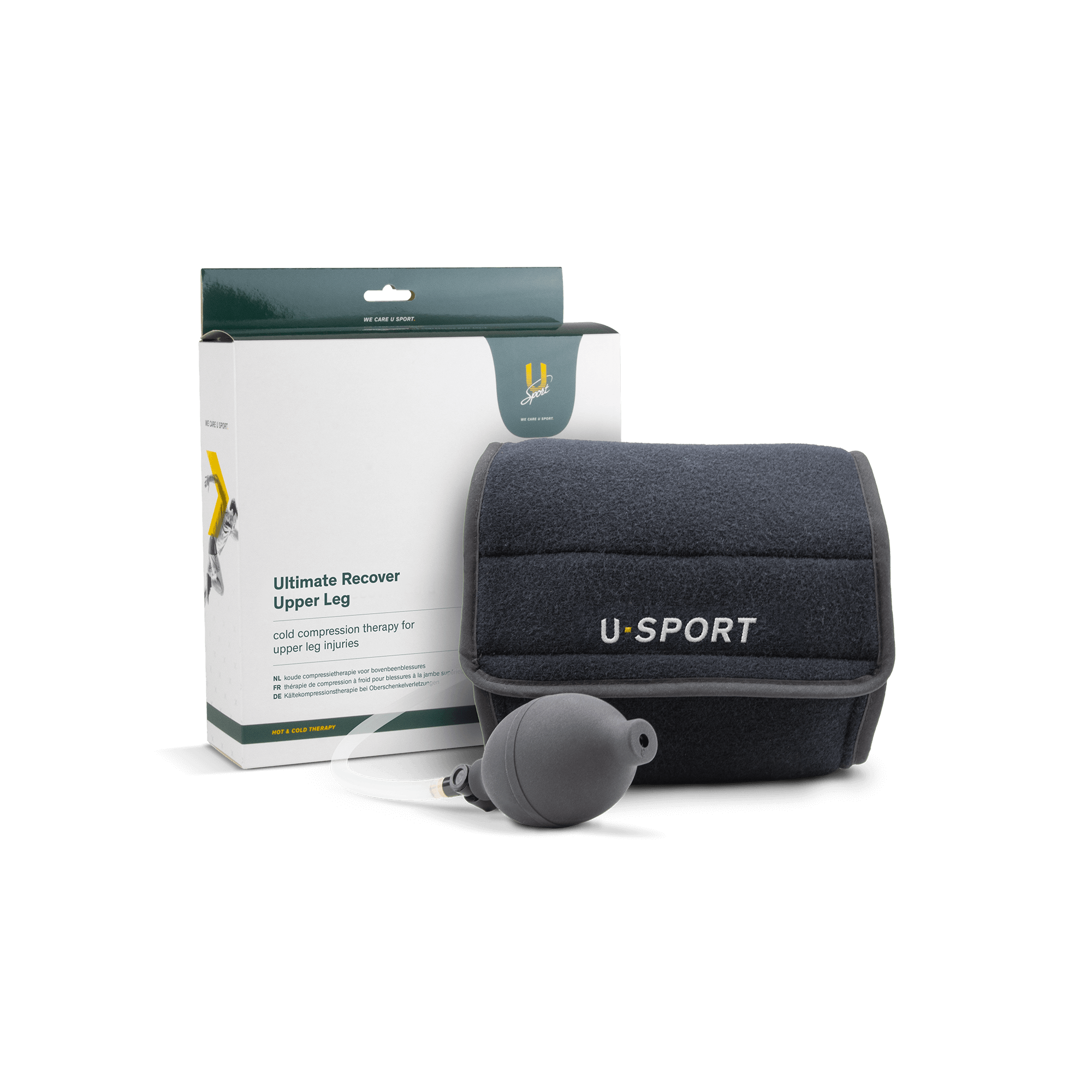 U-Sport-Ultimate-Recover-Upper-leg-koude-compressie-doosje