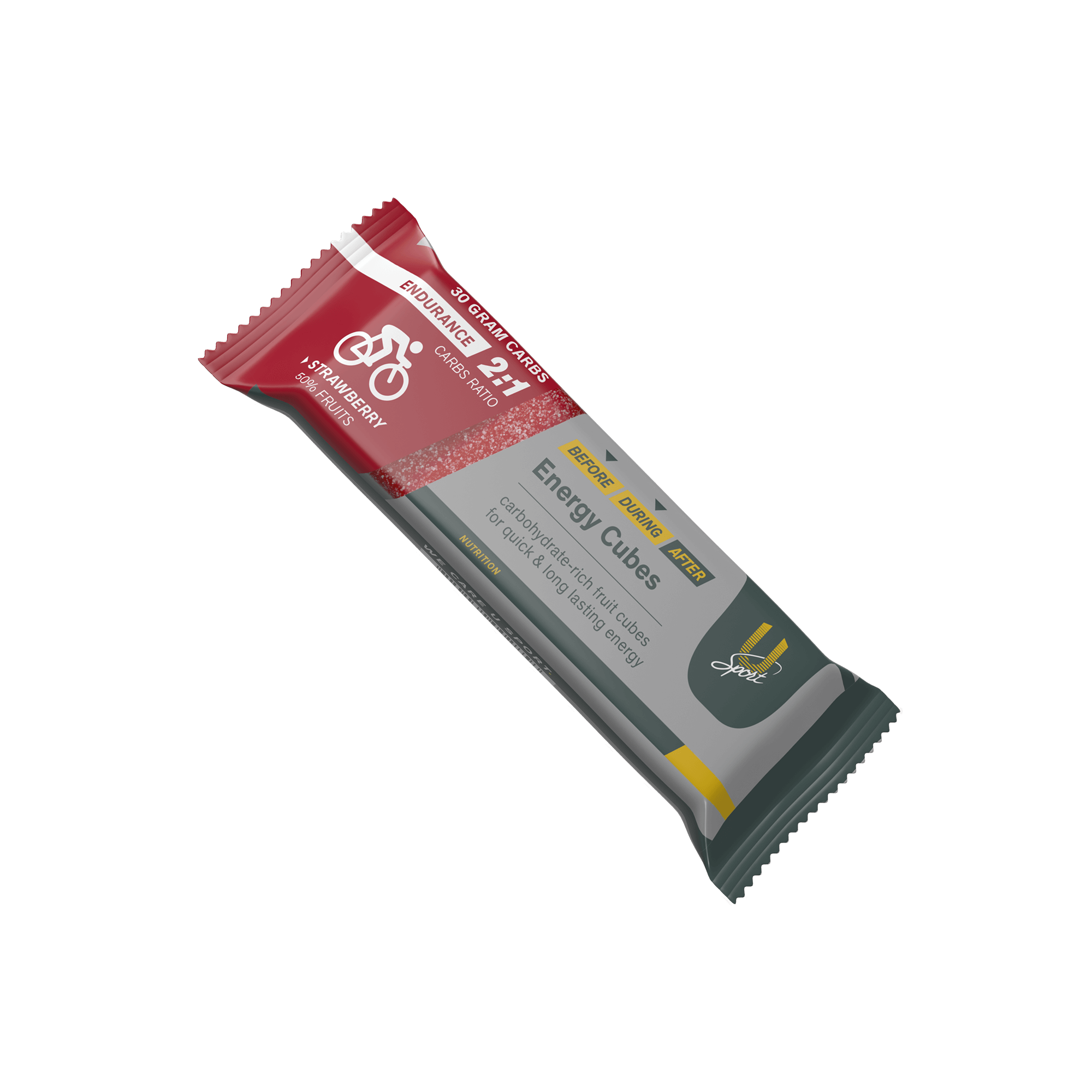 U Sport Energy Cubes Strawberry Endurance